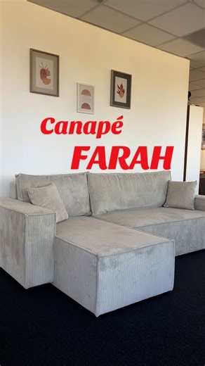 ✨ Dans la collection FARAH je voudrais le canapé d’angle convertible 4 places ⚡️ 🛋️ Angle réversible (il peut se placer à droite ou à gauche) 🇪🇺 Fabrication européenne 💙 2 tissus : bouclette ou velours côtelé ⚡️ Découvrez aussi dans la même collection le canapé panoramique, droit, d’angle max ou encore le FARAH d’angle avec pouf ⚡️ | Loungitude