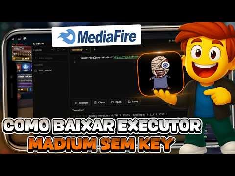 ROBLOX EXECUTOR MADIUM PARA PC SEM KEY | MELHOR EXECUTOR de ROBLOX SEM BAN