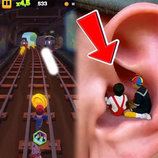 Quico Enters El Chavo's Ear! 😱 #chavodel8 #humor #shorts