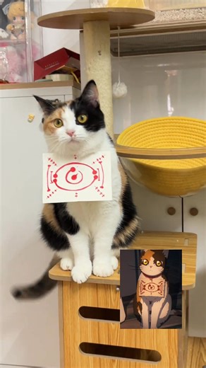 Tamayo’s Cat Credit: cn六一是只三花猫 #Kimestunoyaiba #demonslayer #kitty #catcosplay #pet #cos #cosplay #cosplayer #cosplaygirl | CosSky