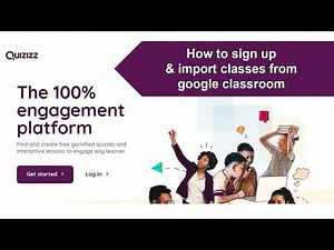 How to Sign Up and Import Classes to Quizizz | 【For Teachers】