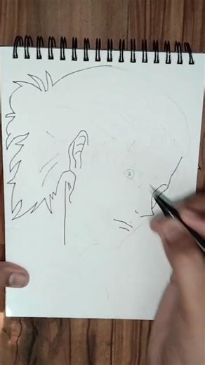 How to draw eren Yeager | step by step anime art for beginners #shorts #naruto