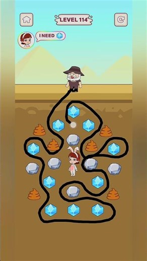 Pull The Gold 🥇 Level 114 #shorts #gaming