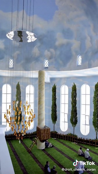 Le mélange est incroyable ❤️ #islam #mosquee #religion #islamic_video #nature