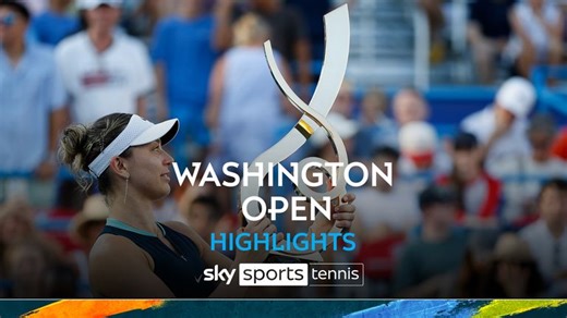 WTA Washington Open final highlights: Marie Bouzkova vs Paula Badosa