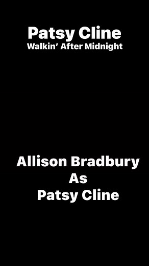 1.7K views · 36 reactions | Patsy Cline - Walkin’ After Midnight Sweet Dreams Allison Bradbury as Patsy Cline | Wolfe Mountain Entertainment, LLC | Facebook