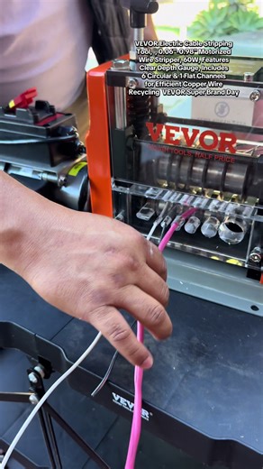 VEVOR Electric Cable Stripping Tool for Efficient Recycling