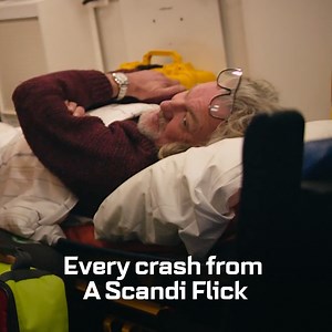 It wouldn't be a Grand Tour episode if there weren't lots (and lots) of crashes... | The Grand Tour