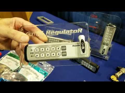 CompX digital keyless keypad push button cam lock for cabinet and drawer easy installation
