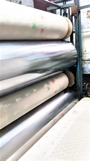 Saree Finishing Machine at Work 🔥#SareeFinishingMachine#SareeBusiness#TextileMachine