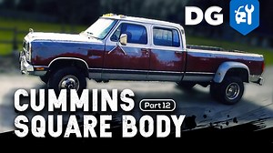 19K views · 455 reactions | ALMOST DONE! 5.9 Cummins 12v swapped Square Body 1985 Dodge RAM CC Dually continues! Filthy Rich finishes up the wiring on the tail lights and finally delivers the truck to the customer! | DEBOSS GARAGE | Facebook