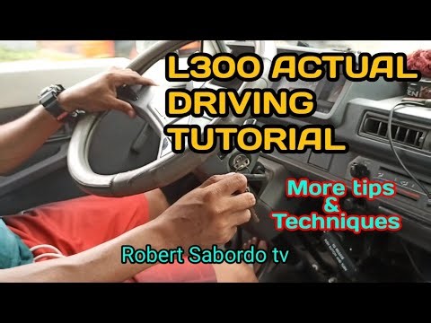 ACTUAL DRIVING TUTORIAL NG L300 / ROBERT SABORDO TV