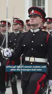 Princess Royal inspects new British Army officers