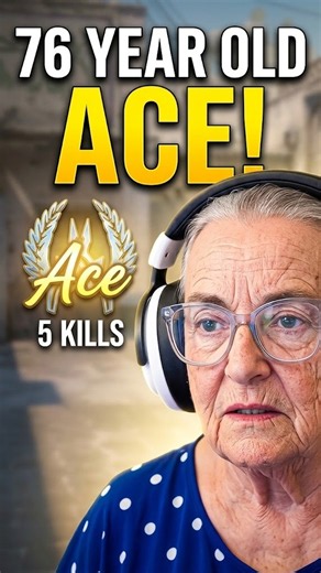 She's 76 And Better Than You - INSANE CS Ace