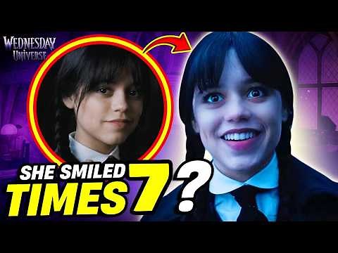 WEDNESDAY: 7 Times She ACTUALLY Smiled (You Missed These)