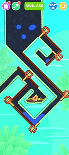 Save The Fish All 355 Level Android,ios Gameplay New Update #shorts #savethefish