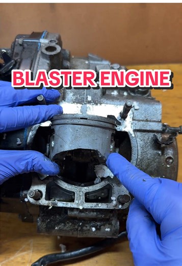 2 Stroke Engine Teardown #dirtbike #moto #mx #mechanic #fyp | dirt bike
