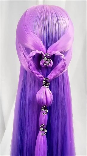 Beautiful Hairstyle Tutorial for Girls – Easy Hair Look #hairstyle #hair