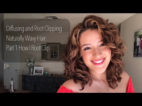 Root Clipping Naturally Wavy Hair for Volume Tutorial | Curly Girl Method | Irene’s Beauty Times