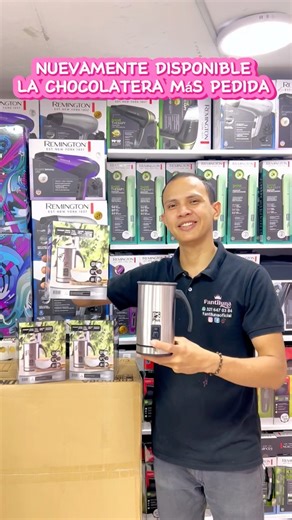 ¡Llegó nuevamente! Espectacular chocolatera eléctrica PS Plus ☕️ Su capacidad es de 500ml y su material en acero inoxidable. Totalmente garantizada e ideal para que prepares fácilmente tu chocolate favorito y disfrutes tus mañanas ☀️ Ventas al por mayor y al detal 🛍️ Envíos a todo Colombia 🚚 Domicilios en Medellín 🛵 Más información 📱311-649-22-85 #creafa #electrodomestico #chocolatera #chocolate #chocolateraelectrica #tendencia #productonuevo #comprasonline #ventas #comprasegura #envios #dom