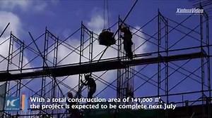 Topping-out ceremony for a 50-story, 203-meter-high office tower project was held in Colombo on Friday. China Harbour Engineering Company (CHEC) has made great efforts in epidemic prevention and work resumption | China Xinhua News