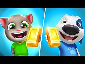 Talking Tom Gold Run | Deputy Hank Catch The Raccoon | Tom vs Hank | Gameplay Walkthrough