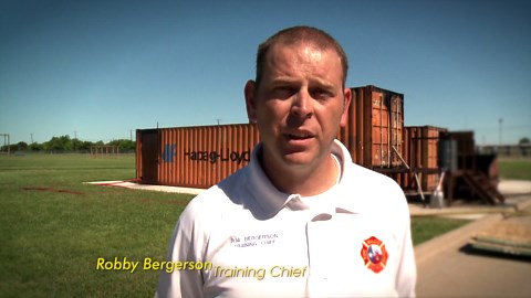 Waco Fire Training: Flashover