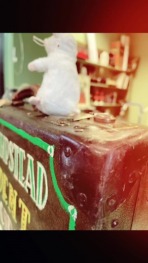 The fun side of vintage and antique buying. Just in is this little curiosity The Helions Bumpstead Wild Rodent Travelling Circus (the rodents are not really wild, they are quite personable really!).