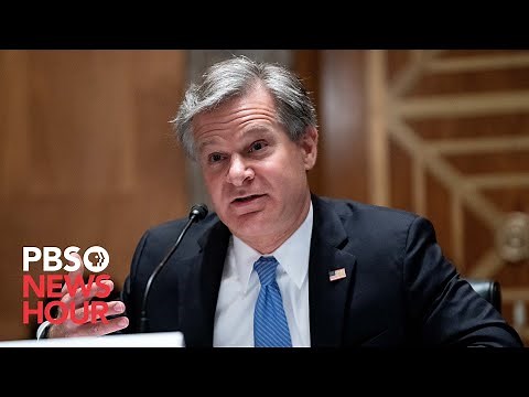 WATCH LIVE: FBI Director Wray testifies before Senate Judiciary Committee