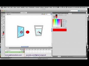 Adobe Flash Basics - Mirror reflection, glass, water and other transparent stuff