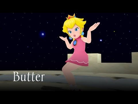 💖 【MMD】 Princess Peach dances to Butter FULL 💖