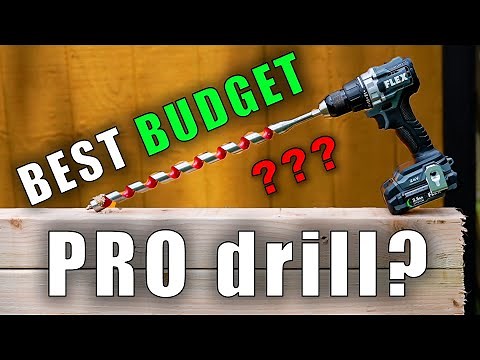 The CHEAPEST DIY or PRO cordless drill driver kit Flex FX1151-2A test and review