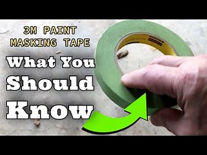 3M - 3/4" x 55m Automotive Performance Paint 233+ Masking Tape, Green