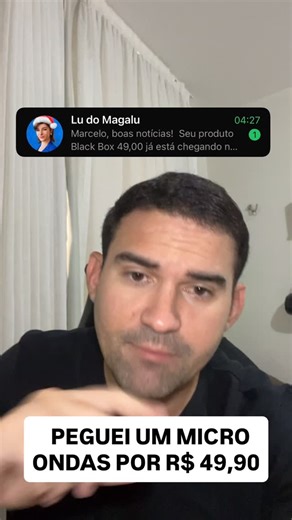 Tchelo | Cupons e Promoção on Instagram: "🔥 Você pegou essa promo INSANA da Black Box da Magazine Luiza? A Black Box era simplesmente um micro-ondas Electrolux 😱 E eu paguei APENAS R$ 49,90… sim, CINQUENTA REAIS num micro-ondas! 🤯🔥 E o melhor: eu divulguei isso pra vocês! Quem tava no grupo pegou, quem não tava… perdeu! Bora ficar ligado porque só vem promoção pesada! 💥 #blackbox #magazineluiza #promoção #achadinhos #ofertadodia #descontos #cupom #blackfriday #temdetudotchelo"