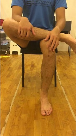 Medial Gastrocnemius activation (sitting 1 leg)