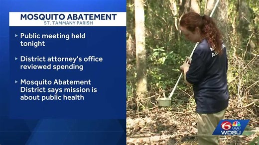 St. Tammany Mosquito Abatement board defends spending amid council scrutiny
