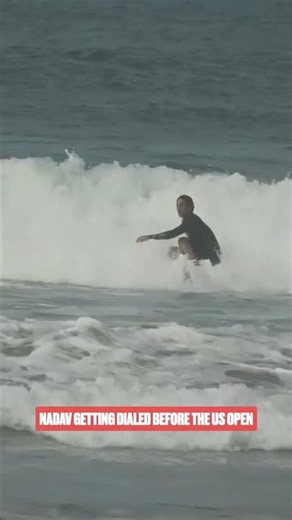 The Lexus #USOpenofSurfing is almost back in Surf City USA and @nadav_attar is looking ON!