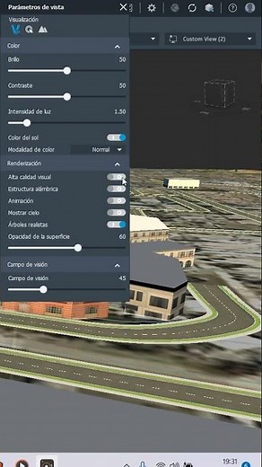 PONER ALTA CALIDAD VISUAL EN INFRAWORKS