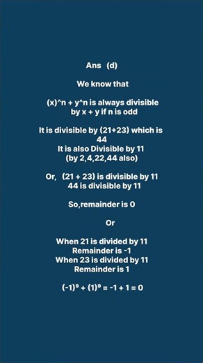 Find the Remainder in Seconds 🔥 | Math Trick #shorts #maths #exam #remainder