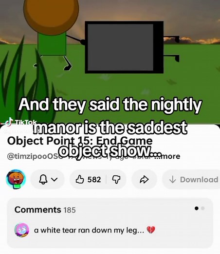 The Saddest Moments in The Nightly Manor Object Show