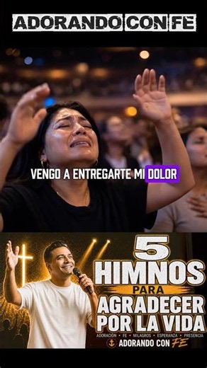 5 HIMNOS PARA ADORAR Y EXALTAR A DIOS 🙏❤️ #musicacristiana