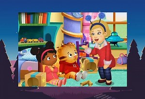 Daniel Tiger 1-06  Daniel And Miss Elaina Play Rocketship - Daniel Plays At The Castle (HD)