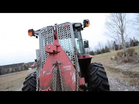 Attaching Norse Winch to Farm Tractor 3 Point Hitch