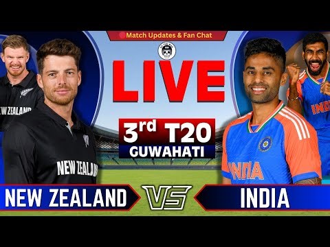 🔴INDIA vs New Zealand, 3rd T20 | Live Cricket match Today | IND vs NZ Live Score | by Shahid
