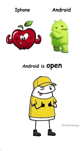 Iphone vs Android? #iphone #android