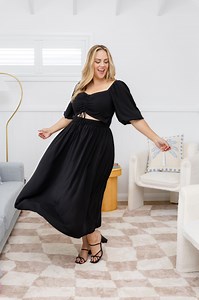30 reactions | The Pippa Cutout Dress has landed! 勺 Turn heads with this stunning new style, designed to flatter and flow. Available online now, don’t miss out! ✨ | Proud Poppy Clothing | Facebook