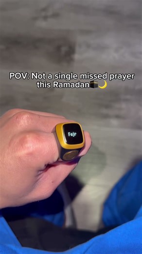 Smart zikr ring🕋🌙