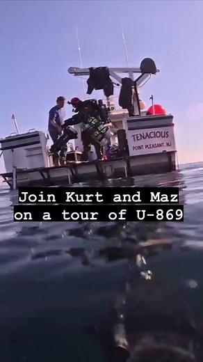 Join Kurt and Maz for a quick tour of U-869. This Type IXC/40 German Navy U-boat rests 70 miles off the coast of New Jersey in 220ft/67m of water. U-869 was commissioned in 1944 and was sunk with hedgehogs and depth charges from Howard D. Crow (DE-252) and USS Koiner in 1945. To see a longer video of the wreck’s interior and exterior check out our 2020 YouTube video: https://youtu.be/OB2EuyZVeZQ?si=f9rbtp7s-CDSRN-R #uboats #uboat #submarine #wwiihistory #wwii #worldwar2 #xccr #iqsubccr #iqsub #s