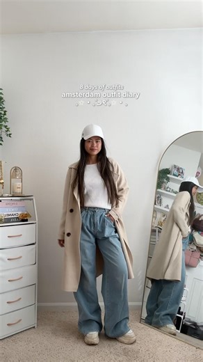 8 days of outfits 🤍 (amsterdam edition)