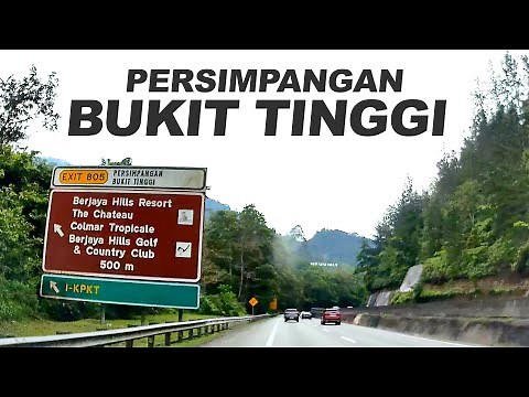 Lebuhraya KL Karak - Genting Sempah - Hentian Lentang - Persimpangan Bukit Tinggi - Petronas Bentong